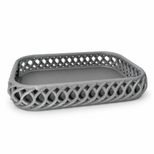 Custom 3D Printed Openwork Desk Organizer