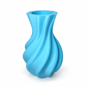 Custom 3D Printed Twisted Flower Vase
