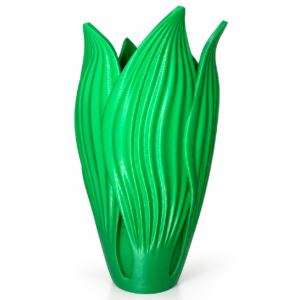 Custom 3D Printed Leaf-Shaped Planter
